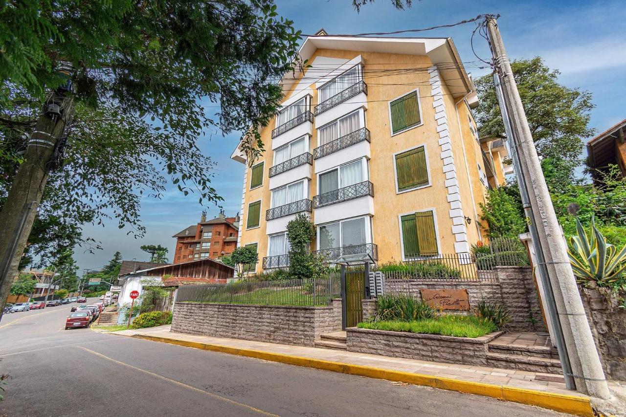 Rosa Edificio Giovani Pizetta Gramado Exterior foto