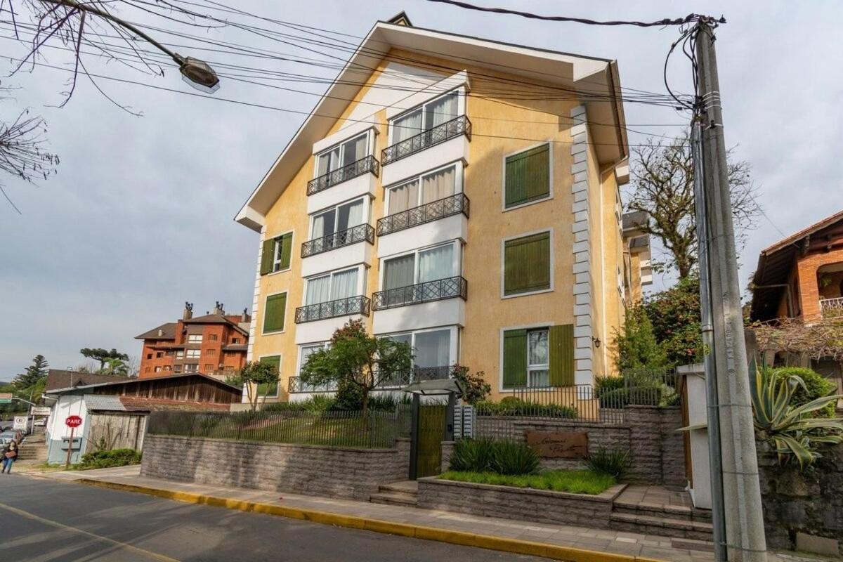 Rosa Edificio Giovani Pizetta Gramado Exterior foto