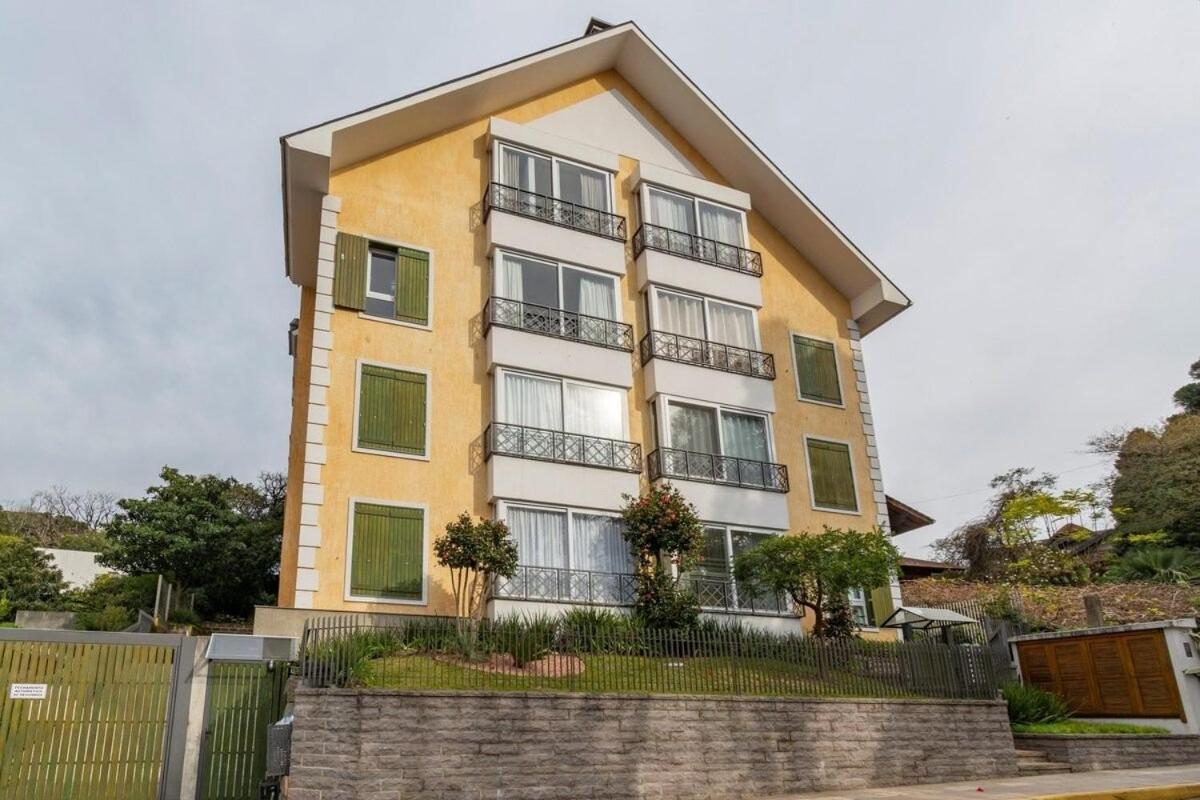 Rosa Edificio Giovani Pizetta Gramado Exterior foto